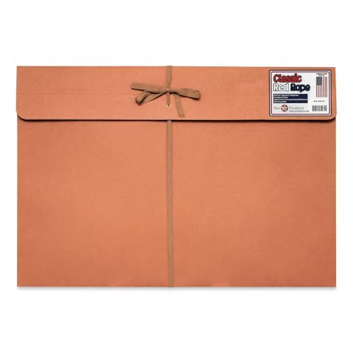 Star Products Cloth Tie Tape Art Portfolio, 20 x 14 x 2 Inches - size: 14" x 20"