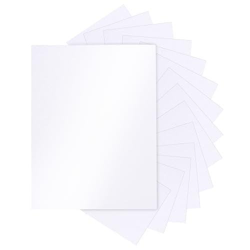Silunkia 120 Sheets White Shimmer Cardstock 8.5 x 11 Heavyweight Paper 92lb | Thick Card Stock Printer Paper for Making Cards, Greeting Cards, Crafts, Wedding Invitations, Menus - color: White, size: 120 Sheets