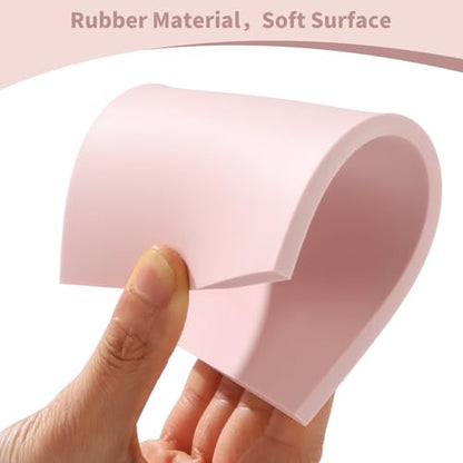 8 Pack Pale Pink Linoleum Blocks 4 x 6 in for Printmaking | Soft Rubber, Easy To Carve, for Stamps, Cards, Bookmarks, Beginner And Pro Use - size: 4"x6"