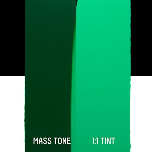 Liquitex Soft Body Acrylic Paint, 2-oz Bottle, Deep Green Permanent | Low Viscosity, Highly Pigmented, Satin Finish, Retains Subtle Brush Strokes, Great Surface Coverage, Highly Versatile - color: Deep Green Permanent, style: 2-oz Bottle
