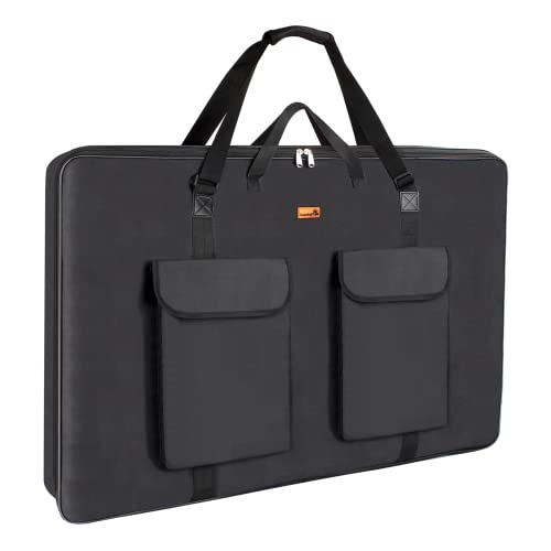 TreochtFUN Art Portfolio 23 X 31in - Portfolio Case A2 Heavy duty Soft Side - size: 23 x 31