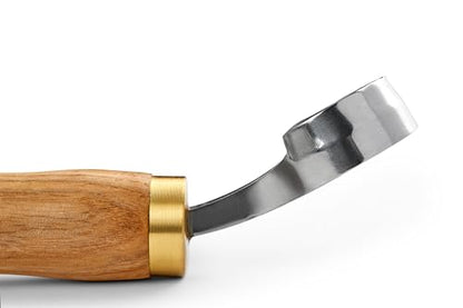 Wood Carving Scorp Knife. Round Carving Tool for Spoons, Bowls and Cups. Wood Carvers Rounded Hook Knife Spoon carving knife. (ANGLED) - style: Angled Scorp
