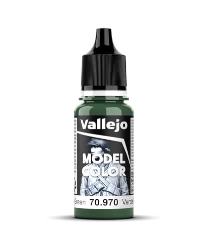 Vallejo Deep Green Paint, 17ml - color: Deep Green, size: 0.57 Fl Oz (Pack of 1)