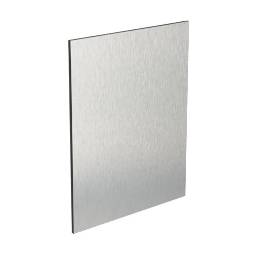 AlumaComp Aluminum Archival Painting & Mounting Panel, 20x20, Double-Sided, 100% Archival, Acid-Free, 4mm Thick, for All Media - Ideal for Professional Photographers, Fine Artists, Graphic Artists - size: 20"x20"