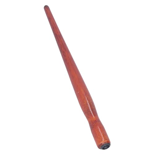 10 Pcs Dip Pen Set Nib Pen Holder Comic Dip Wooden Pen Nib Holder for Art Painting English Calligraphy (Annatto Color) - color: Annatto Color
