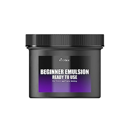Ecotex® Beginner Screen Printing Emulsion, Ready to Use Photo Emulsion 8oz - size: 8 fl oz