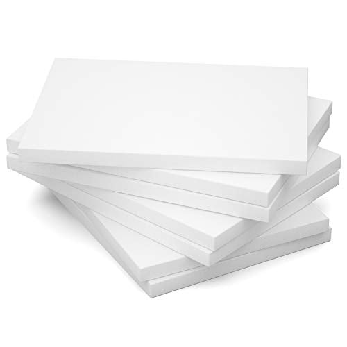 GOTIDEAL Stretched Canvas, 11x14 Inch Set of 7, Primed White | 100% Cotton Artist Canvas Boards for Painting, Acrylic Pouring, Oil Paint Dry & Wet Art Media - color: White, size: 11"x14"