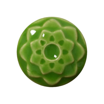 AMACO Celadon High Fire Gloss Glaze, 16 oz. (473 mL), C-43 Wasabi | Transparent, Mixable Mid-High Fire Cone 5-6 (C) Liquid Ceramic Pottery Glaze for Bisque - color: C-43 Wasabi