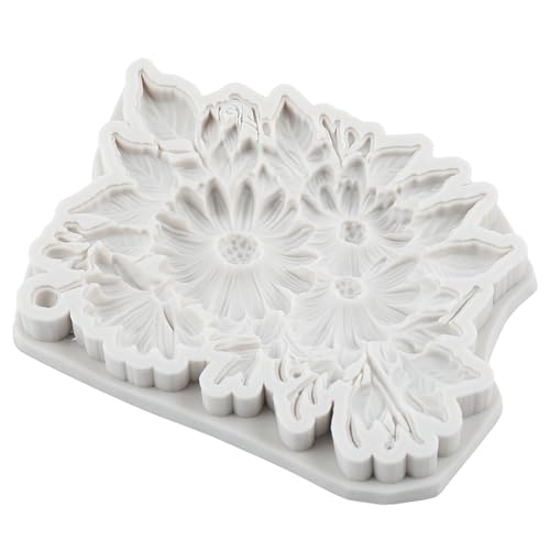 Sunflower Polymer Clay Molds Sunflower Daisy Flower Silicone Mold - color: Style N
