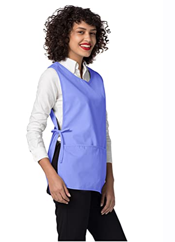 Adar Universal Cobbler Apron 6 Pack - Unisex Cobbler Apron - color: Ceil Blue, size: Standard