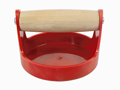 Speedball Red Baron Baren - 4 Inch Hand Printing Tool with Wooden Handle - Smooth Plastic Surface for Block Printing & Printmaking
