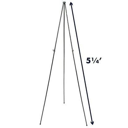 Quartet Easel Stand 63" High Adjustable Telescoping Tripod Display for Office School and Home, Lightweight, Black (29E) (Pack of 12) - size: 1 Count (Pack of 12)