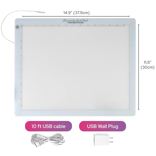 DIAMOND ART CLUB A3 Light Pad for Diamond Painting - color: A3 Light Pad