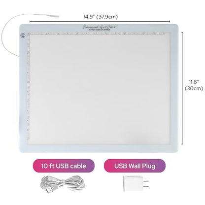 DIAMOND ART CLUB A3 Light Pad for Diamond Painting - color: A3 Light Pad