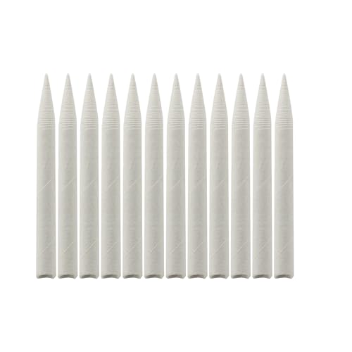 Creative Mark Blending Tortillions - Soft Paper Felts, Traditional Blenders Easily Sharpened or Sanded - [Set of 12 - Large] - size: Large - 12 Pack