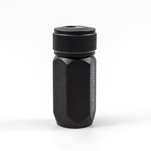 Blackwing One-Step Long Point Pencil Sharpener, German Steel Blade, Black - color: Black