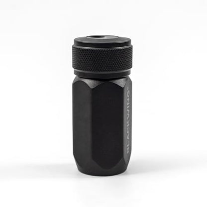 Blackwing One-Step Long Point Pencil Sharpener, German Steel Blade, Black - color: Black