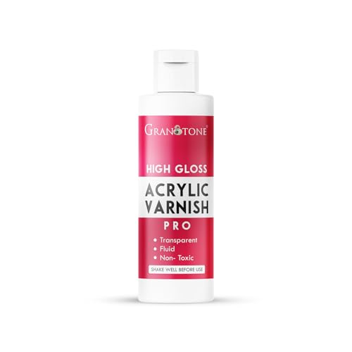 GRANOTONE High Gloss Acrylic Varnish 6.76 fl oz 200 ml - style: High Gloss