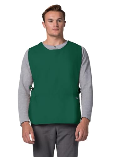 Adar Universal Cobbler Apron 6 Pack - Unisex Cobbler Apron - color: Hunter Green, size: Standard