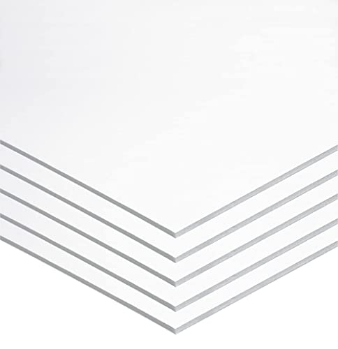 UCreate Foam Board, White, 22" x 28", 5 Sheets - color: 22" X 28", White