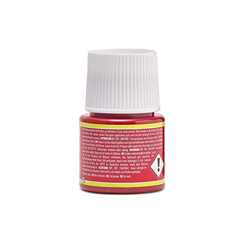 Pebeo Vitrea 160, Glossy Glass Paint, 45 ml Bottle - Pepper Red - color: Pepper Red