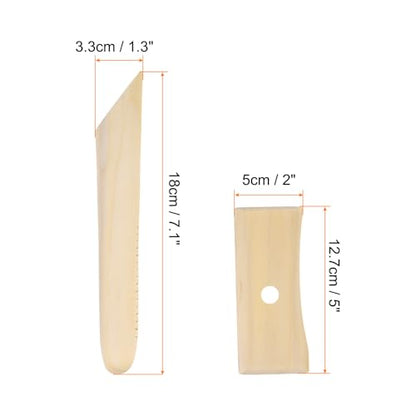 HARFINGTON 2pcs Pottery Ribs 12.7cm 18cm Clay Ceramic Sculpting Tools Set