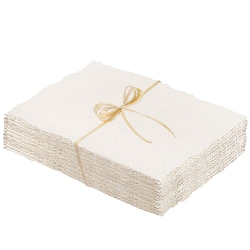 Prudiut Cotton Watercolor Paper 50 Sheets 5 x 7 in, 300 GSM - size: 5 x 7inch