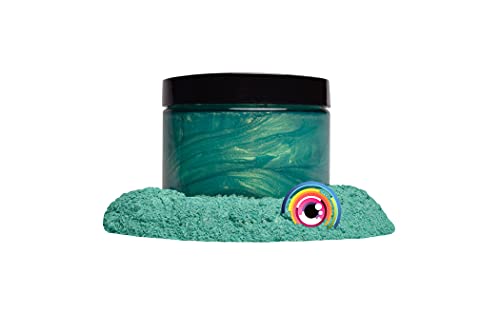 Eye Candy Pigments Premium Green Mica Powder - Kabosu (50gr) - for Epoxy, Resin, Soap, Paint, Woodworking, Acrylic Pouring, Bath Bombs, Fishing Lures - DIY Arts and Crafts Additive - color: Kabosu Green