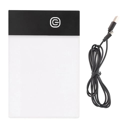A6 Portable LED Light Box small light pad LED Light Board small light pad Artcraft Tracing Light Pad LED Drawing Tablet, Light Board flip book paper for Mesas de Luz