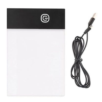A6 Portable LED Light Box small light pad LED Light Board small light pad Artcraft Tracing Light Pad LED Drawing Tablet, Light Board flip book paper for Mesas de Luz