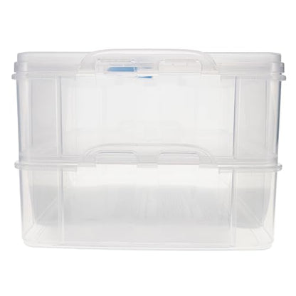 Snapware Snap 'N Stack Portable Storage Bin for Tools and Craft Storage - size: 14.1 x 10.5-Inch