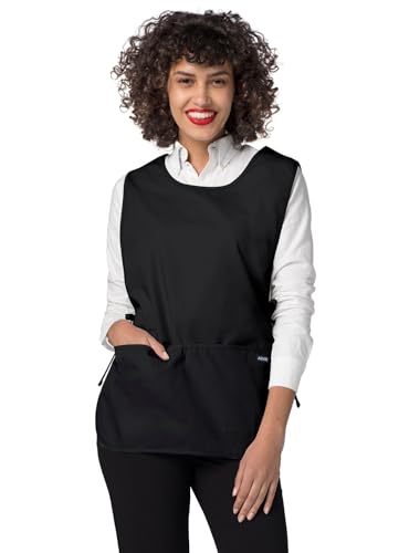 Adar Universal Cobbler Apron 6 Pack - Unisex Cobbler Apron - color: Black, size: X-Large