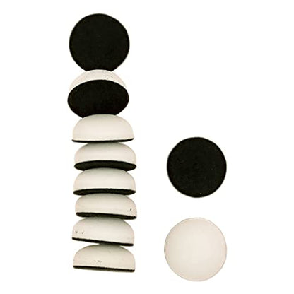 Craftelier - Replacement Round Foam Pads of 30 mm Diameter for Applying and Mixing Inks for Scrapbooking and Other Craft Projects | Compatible with Ink Blending Tool - size: Replacement Foam Refills of 30 mm