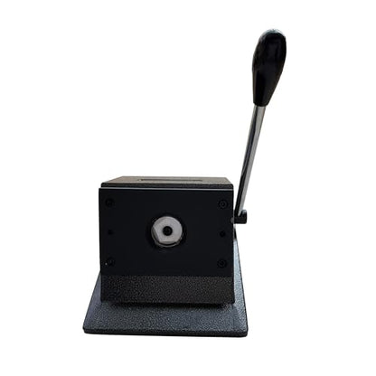 1 Inch Circle Punch Cutter Button Maker Machine for Paper Craft, New Handle Design DIY Hole Die Cutting Tool