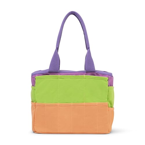 Soolla Studio Bag: Art Supply Storage Organizer & Pottery Tool Bag, Washable Tote, Yarn Bag, Crochet, 30 Pockets, 15+ Colors - color: Sarah Anderson