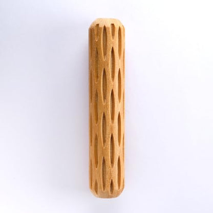 MKM Pottery Tools Wood Big Hand Rollers for Clay (BHR-132 Mod Drops) - color: BHR-132 Mod Drops
