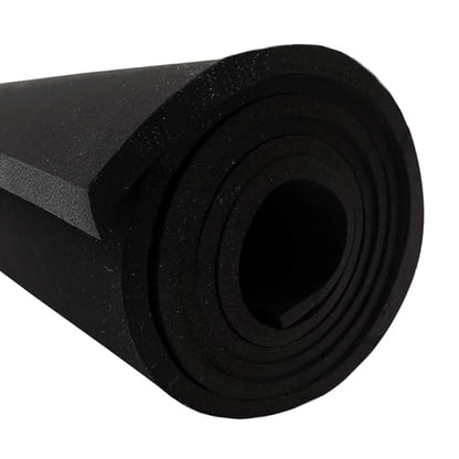 Dualplex Neoprene Sponge Foam Rubber Sheet Roll, Perfect Cosplay Padding, DIY Project Sheet - Easy Cut Non-Adhesive Multi-Function Soundproof Rubber Foam Sheet (14X58 inches X 1/4" Thick) - size: 14X58 inches X 1/4" Thick
