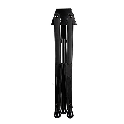 Conda Aluminum Tabletop Easel, Portable Tripod Display Stand Adjustable Height from 15" to 21" with Extension Arm Wings, Desktop Display Easel for Canvas, Paintings, Photos, Signs - style: Black, 1 Pcs