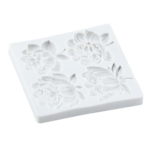 Animal Lotus Flower Polymer Clay Mold Cat Dog Owl Silicone Molds - color: Style B