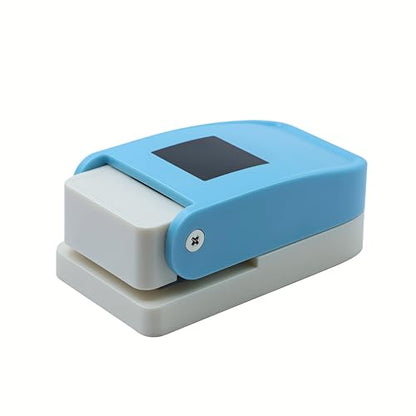 1.5 inch Square Punch Craft Lever Punch Handmade Paper Punch for Crafting Scrapbooking Cards,DIY Cards Making 1.5X1.5 inch Equilateral Square Colour By Random - color: W25-1.5LP Square