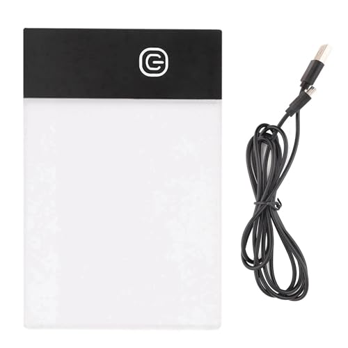 A6 LED Light Board for Artcraft Tracing Flip Book Kit Tablet Drawing with Brightn Control for Projects and Ning