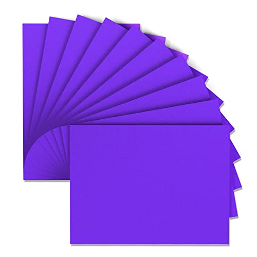 MEARCOOH Purple Foam Sheets Crafts 9x12 Inch 2mm Eva Color Craft Foam Paper for Crafts Project Preschoolers Classroom Scrapbooking DIY Cosplay(10 Sheets) - color: Purple, size: 10PCS Non-adhesive