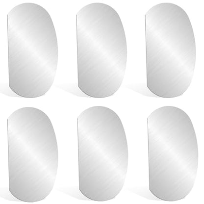 6 Pcs Stainless Steel Clay Scraper, Steel Pottery Tools Clay Ribs Smooth Scraper Sculpture Cutter Crafts Tool DIY Ceramics Sculpting Tools Kits for Texturing Artists Modeling Potter