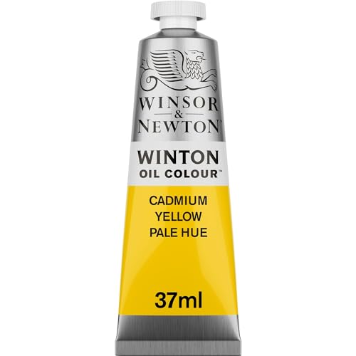 Winsor & Newton Winton Oil Color, 37ml Tube, Cadmium Yellow Pale Hue - color: Cadmium Yellow Pale Hue, size: 1.25 Fl Oz (Pack of 1), style: 1.25-oz Tube