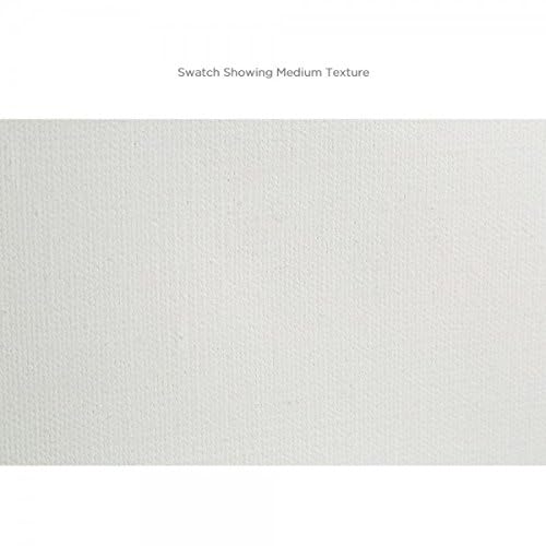 Creative Mark The Edge Deluxe Cotton 1-1/2" Deep Stretched Canvas for Painting, 18x24 Pack of 3, 14oz. Primed Weight, Universal Archival Priming, Medium Tooth, Hand-Stretched Canvas for Painters - size: 18x24"