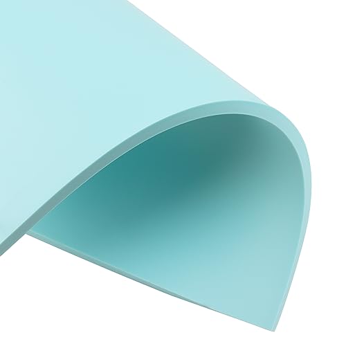 5 PCS 8.5"x11" Rubber Carving Blocks, A4 Large Linoleum Blocks for Printmaking, Engraving Crafts - color: Blue