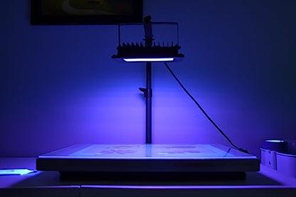 Screen Print Direct® Exposure Unit for Screen Printing - UV LED Light, 30W | Photo Emulsion Exposure LED Kit for Screen Printing Screens, UV Screen Printing Light w/ Adjustable Stand