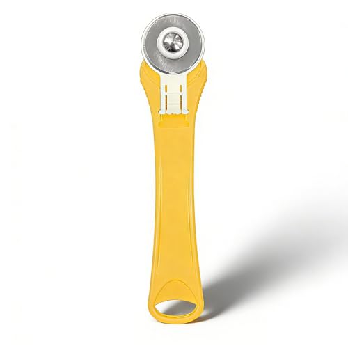 Rolling Rotary Cutter for Fabric, Roller Fabric Cutter Rotary Tool Sewing | 28mm Fabric Cutter for Sewing Supplies,Arts Crafts,Quilting Tools