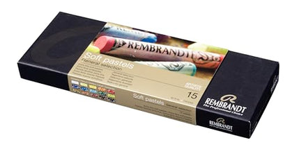 Royal Talens Rembrandt Soft Pastel Set, 15 Stick