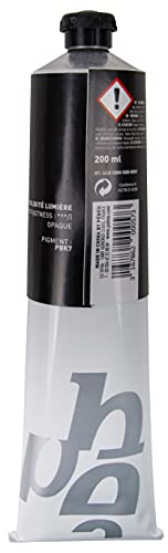 Pébéo - Fine Oil XL 200 ML - Intense Black Oil Painting - Pébéo Oil Painting - Intense Black 200 ml - color: Intense Black